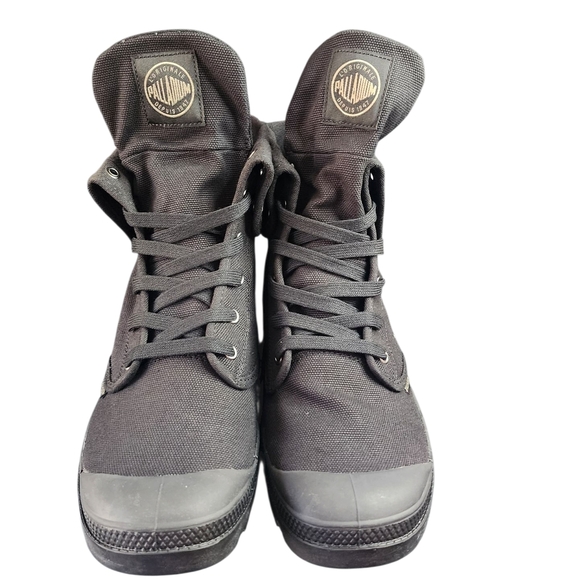 Palladium Men's Black Canvas Boots - Picture 10 of 10
